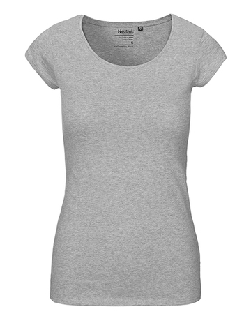 Lady T-Shirt Scollatura Ampia - SPORT GREY