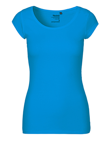 Lady T-Shirt Scollatura Ampia - SAPPHIRE