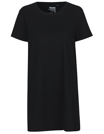 Maglia Vestito Donna girocollo - BLACK