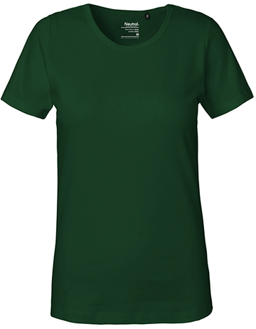 Lady Interlock T-Shirt - BOTTLE GREEN