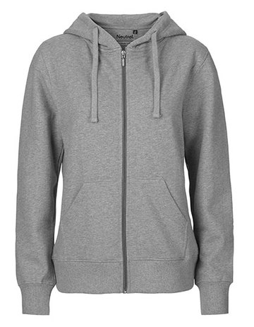 Lady Felpa Cappiccio e Zip - SPORT GREY