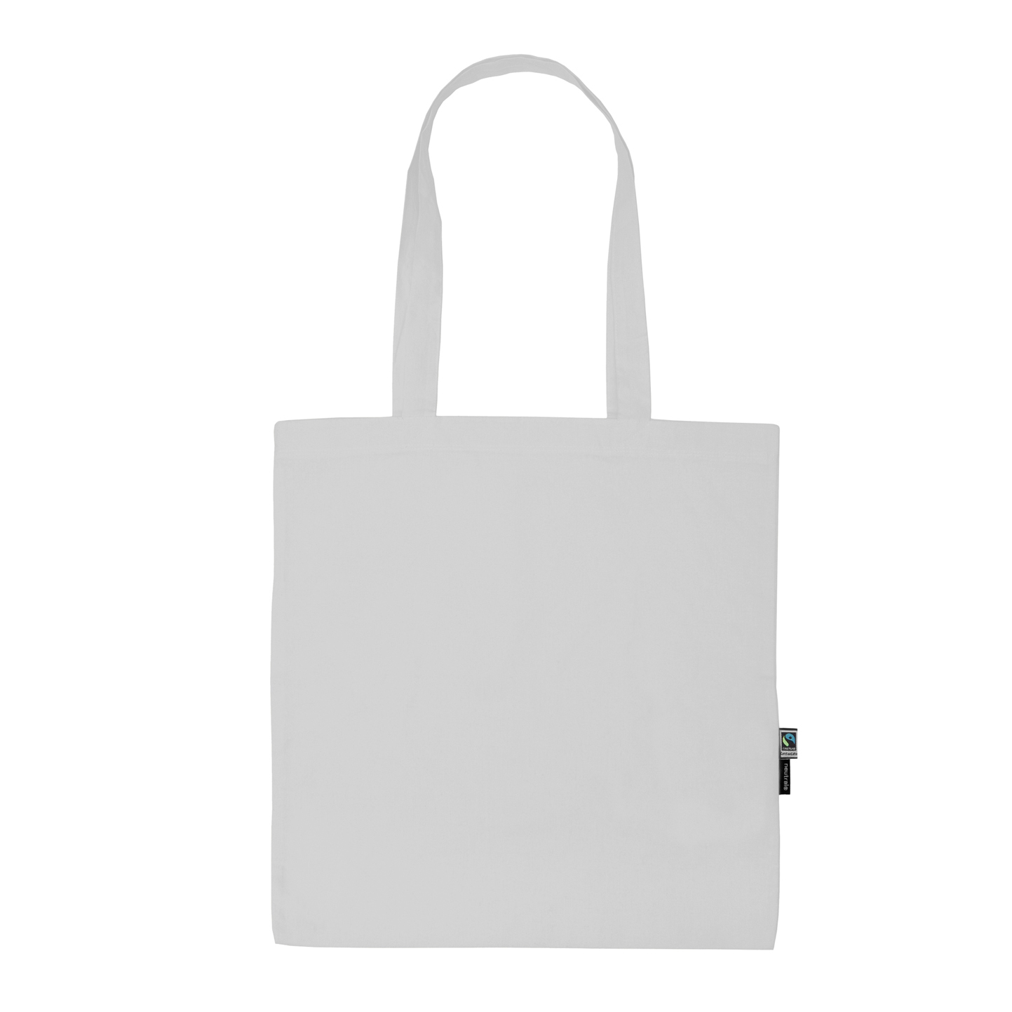 Shopping Bag With Long Handles - 01 - White OUT3