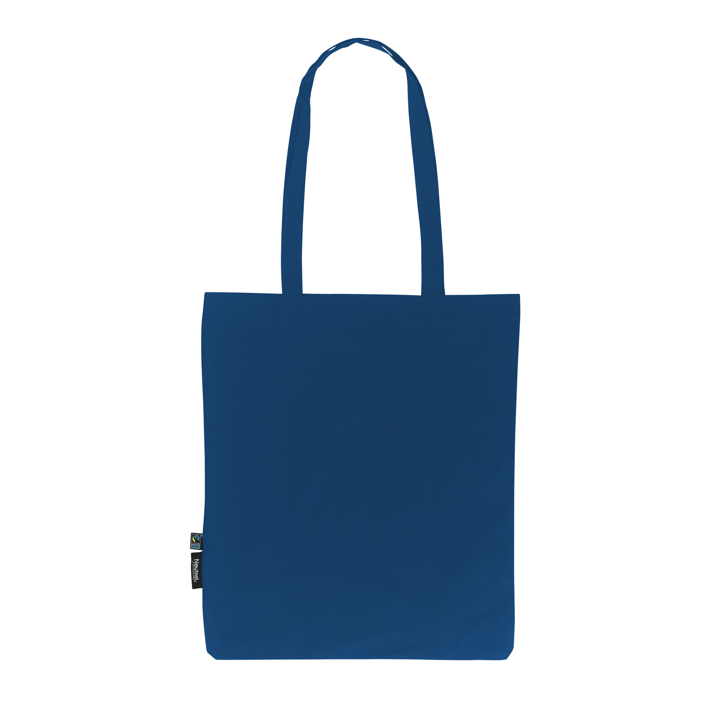 Shopping Bag With Long Handles - Royal