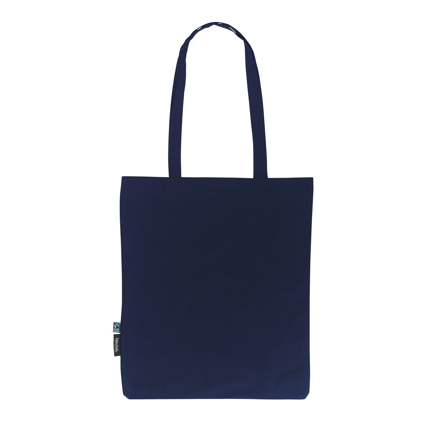 Shopping Bag With Long Handles - 04 - Navy OUT3