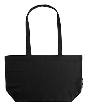 Shopping Bag Soffietto - BLACK