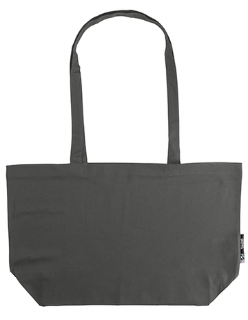 Shopping Bag Soffietto - CHARCOAL