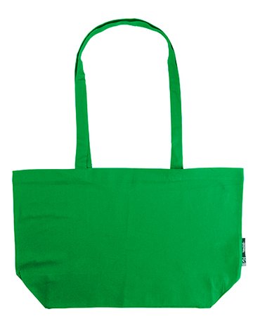 Shopping Bag Soffietto - GREEN