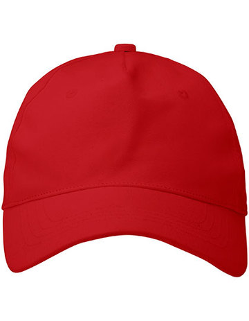 Twill Cap Bio 5 Pannelli - RED