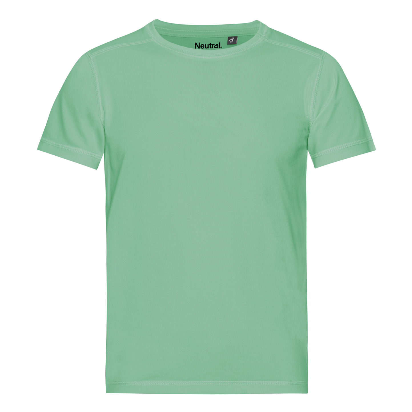 Tiger Cotton Kids T-Shirt - DUSTY MINT