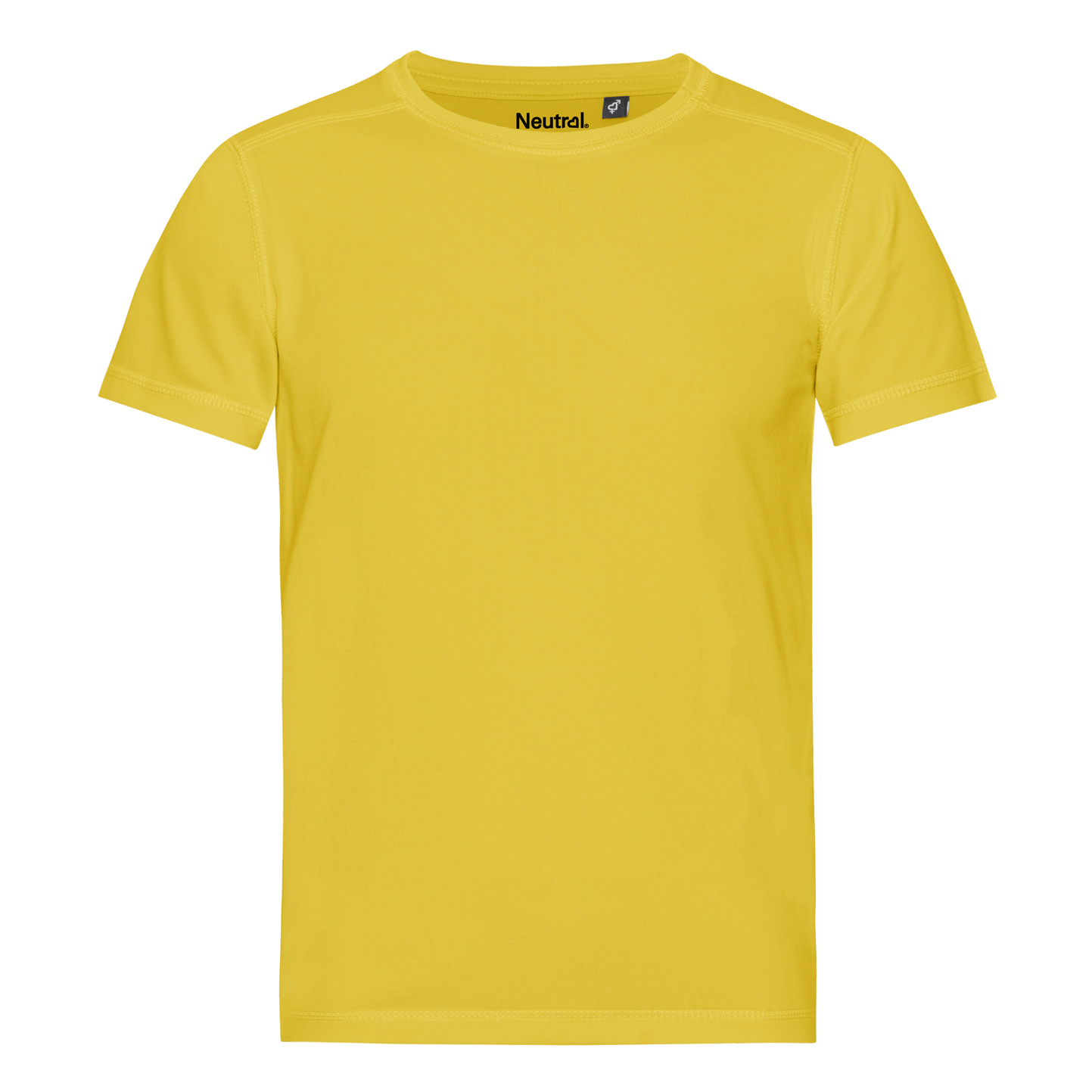 Tiger Cotton Kids T-Shirt - YELLOW