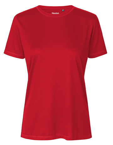 Ladies Performance T-Shirt - RED