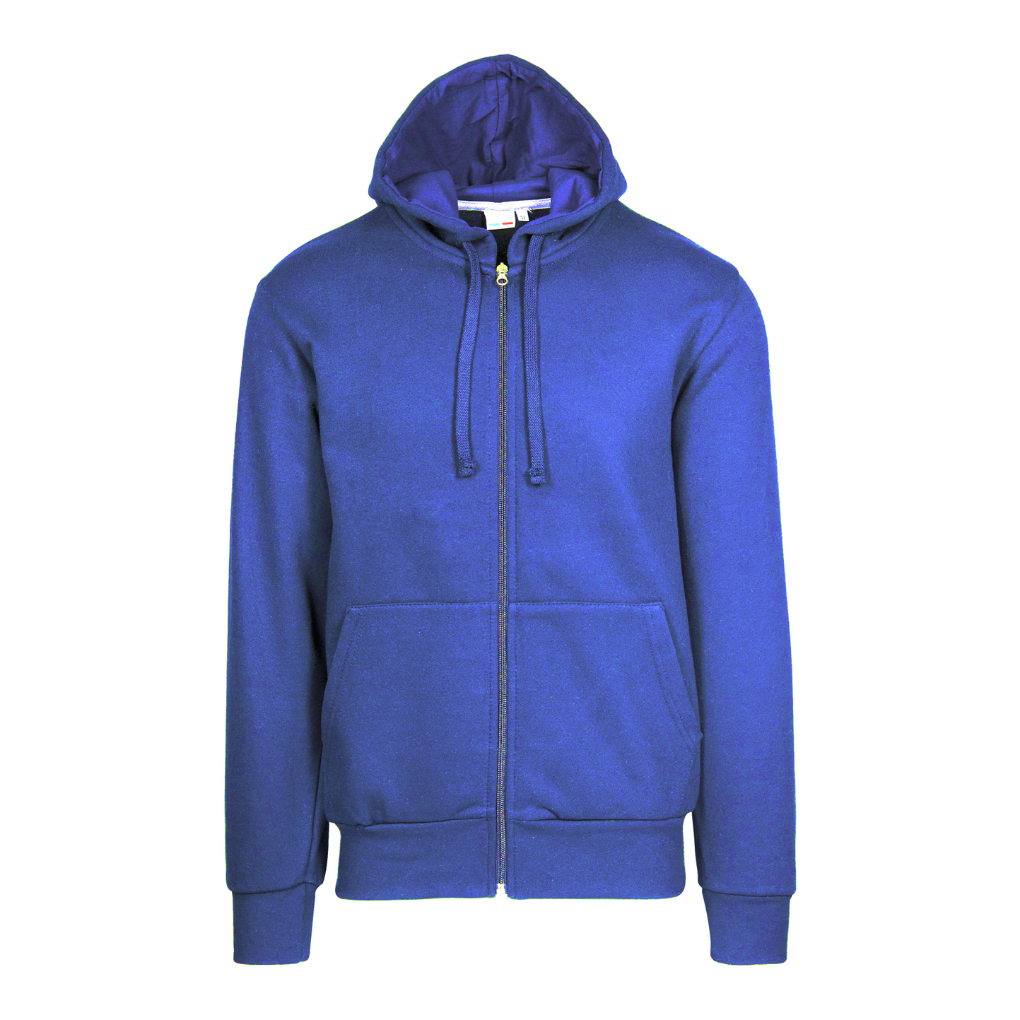 Felpa Bambino Capp. F/Zip 70/30% Cot/Pol 280 gr/m2 Nero XXS - Royal Sport XXS 1/2 anni