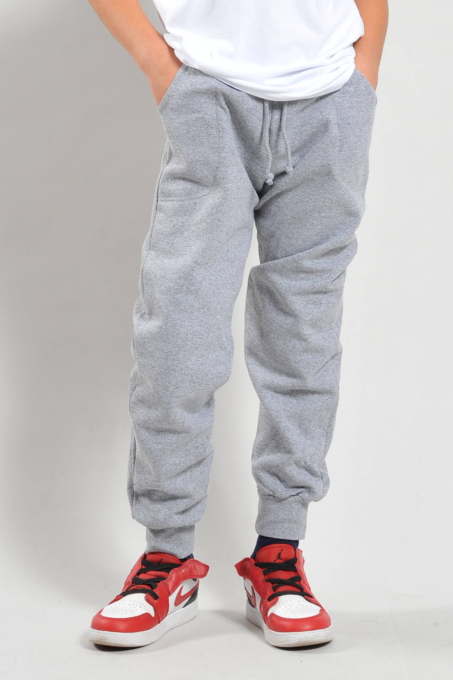 Pantalone Bambino Felpa F/Terry 70/30% Cot/Pol 240 Nero XXS 1/2 anni