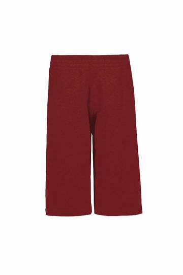 Bermuda bambino in felpa french terry  - 28 - Rosso Sport