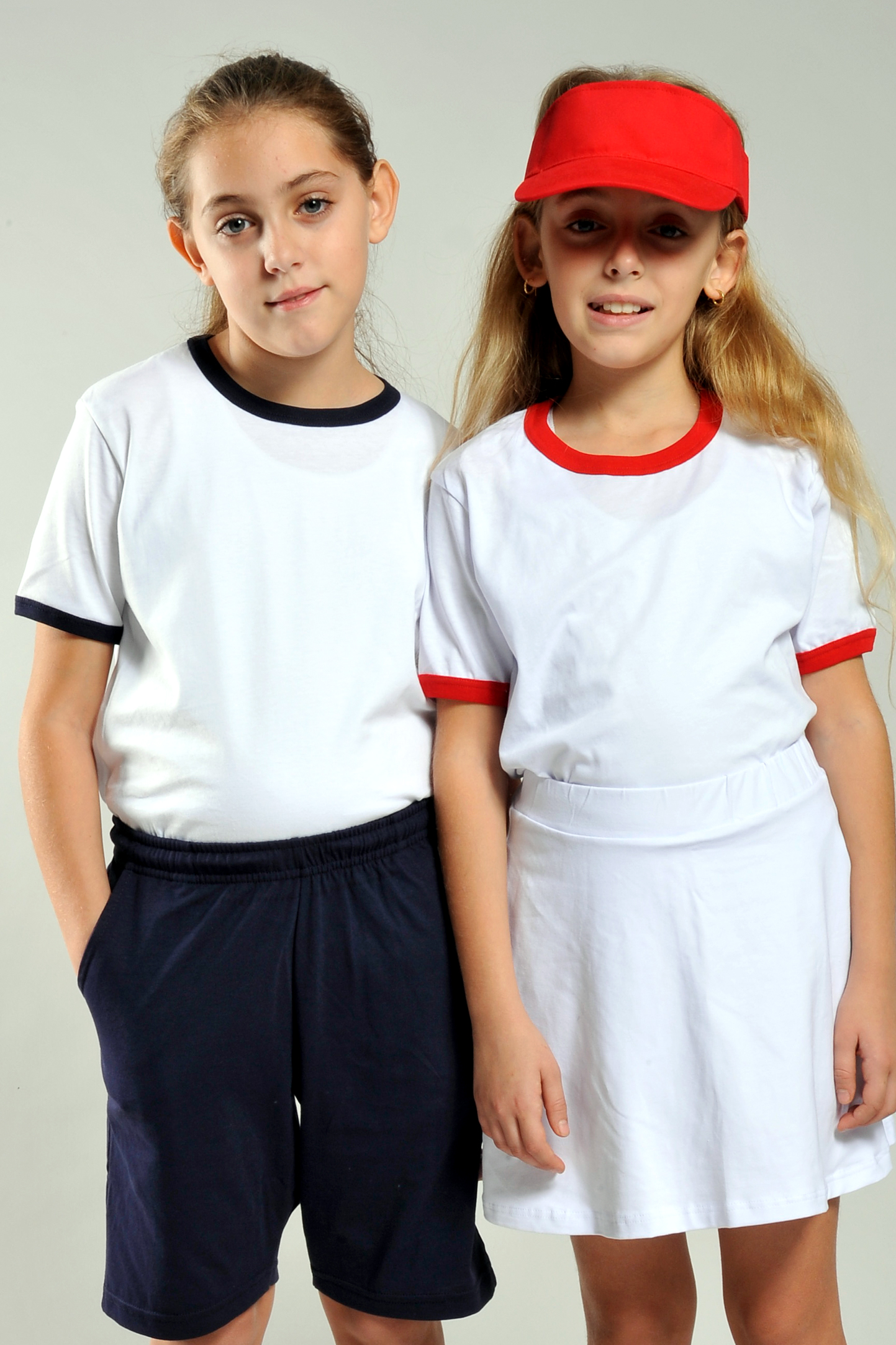 T-Shirt Soft Bambino G/C M/C 100% Cot 140 gr/m2 Bianco/Bianco XS