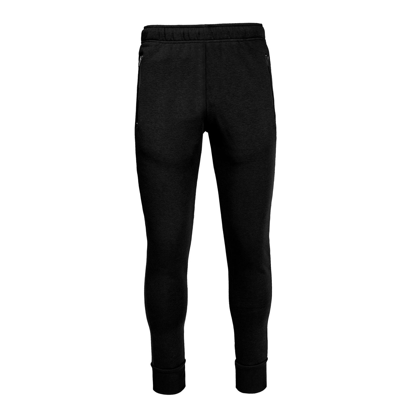 Pantalone Felpato Soft Casual 75/25% Cot/Pol 280gr Nero/Nero XS - 1212 - Nero/Nero XS