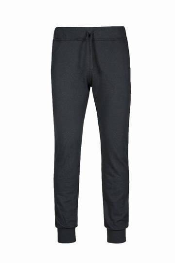 Pantalone fit in felpa french terry  - 12 - Nero