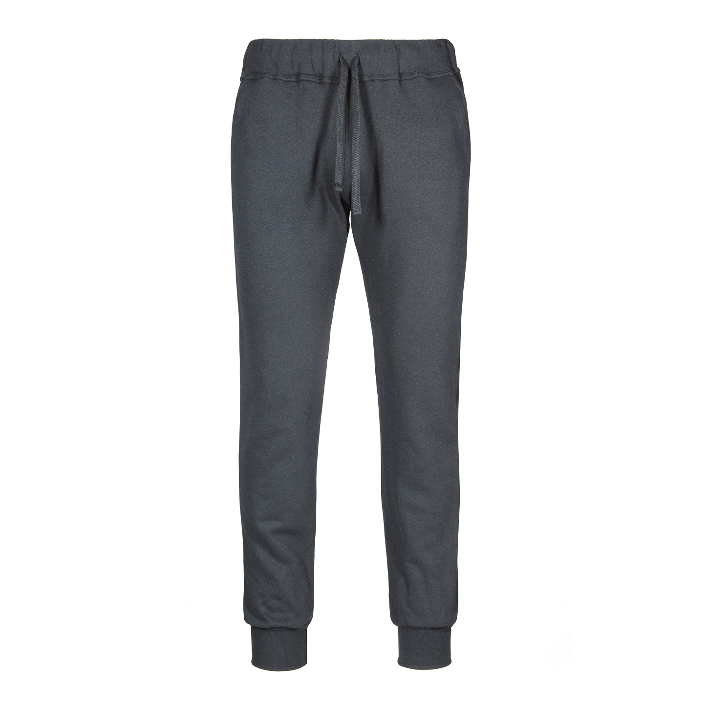 Pantalone Fit Felpa F/Terry 70/30% Cot/Pol 240 gr Nero XS - 22 - Piombo XS