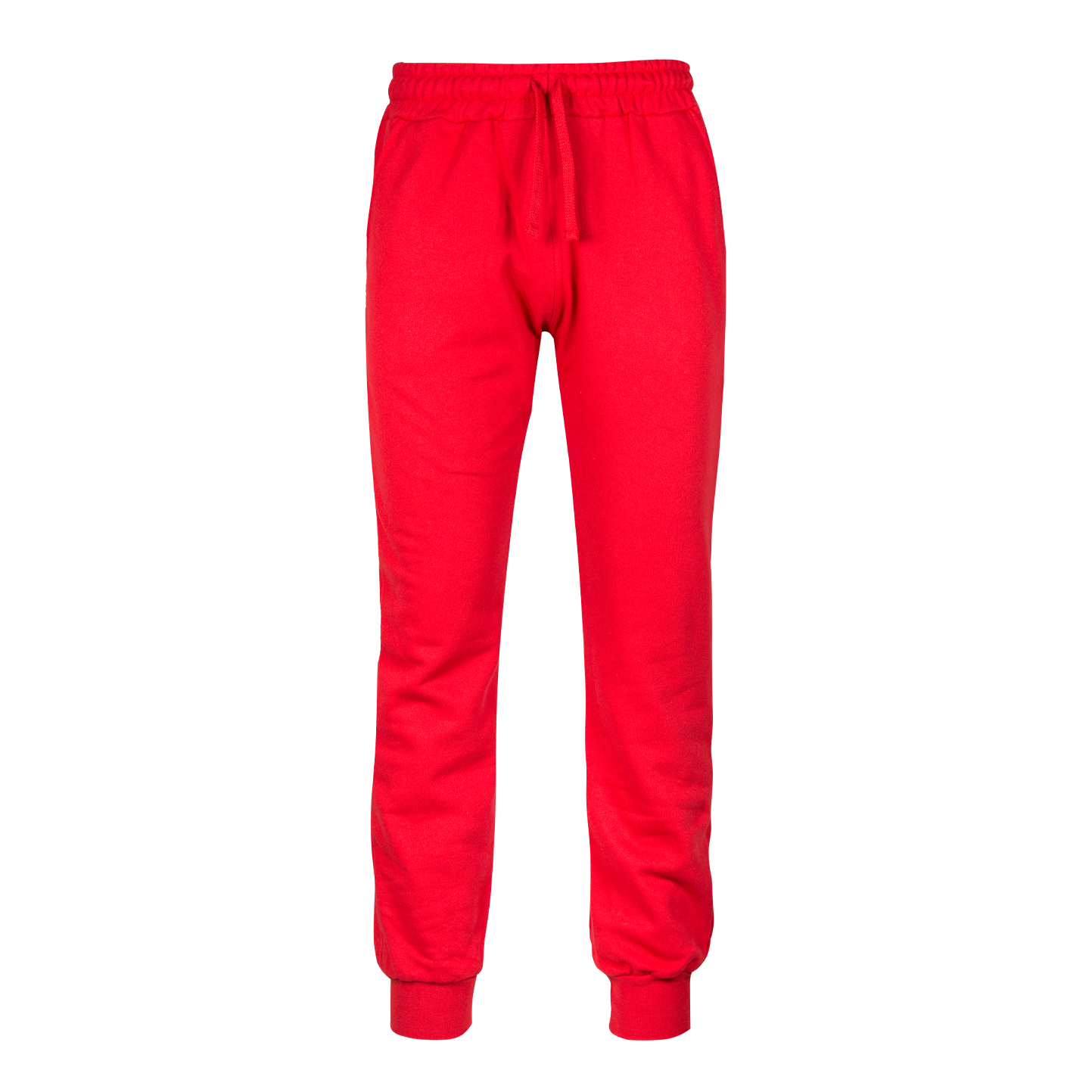 Pantalone Fit Felpa F/Terry 70/30% Cot/Pol 240 gr Nero XS - 28 - Rosso Sport XXS 1/2 anni
