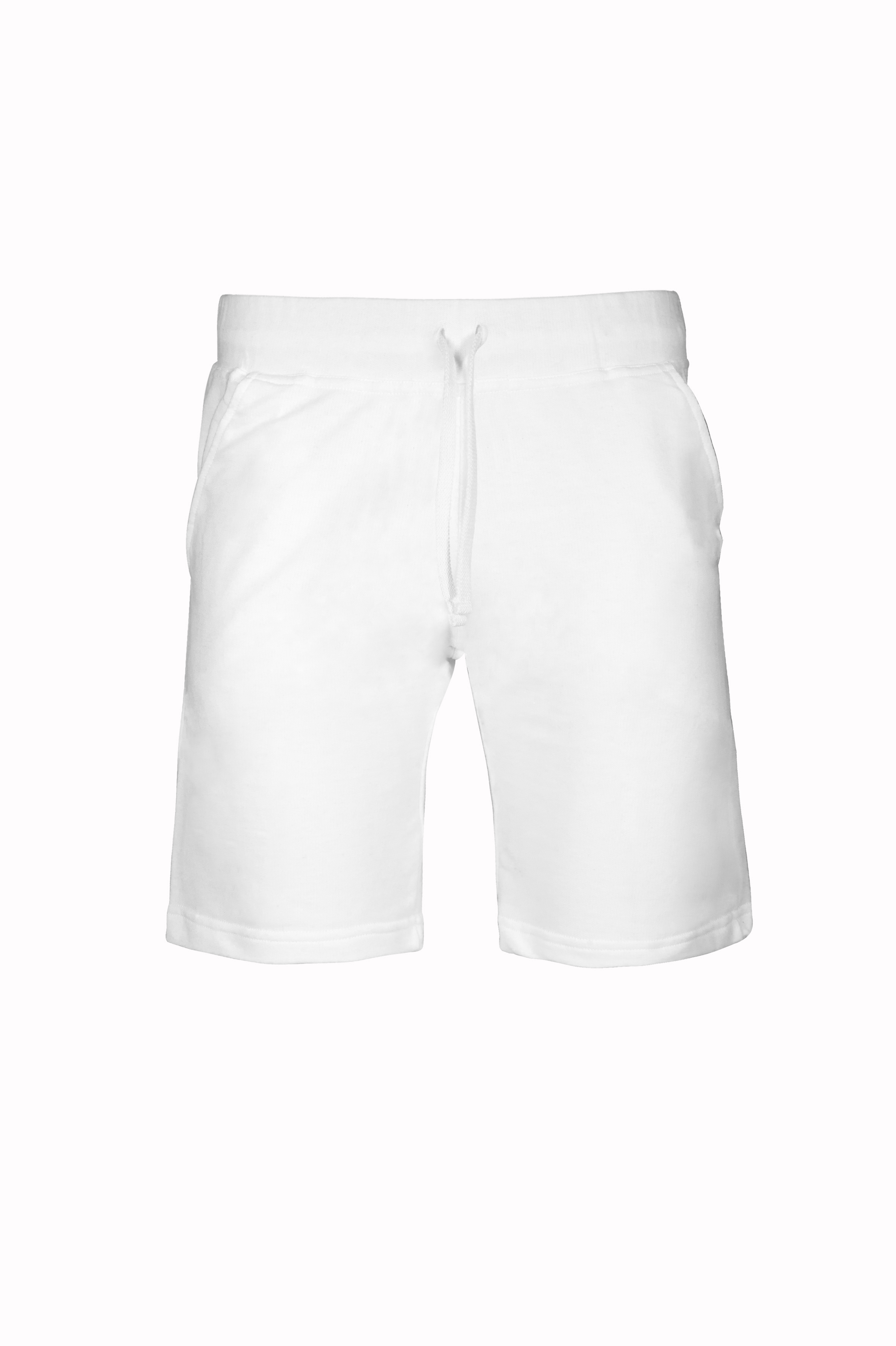 Bermuda Felpa F/Terry 70/30% Cot/Pol 240 gr/m2 Nero XS - 99 - Bianco XS