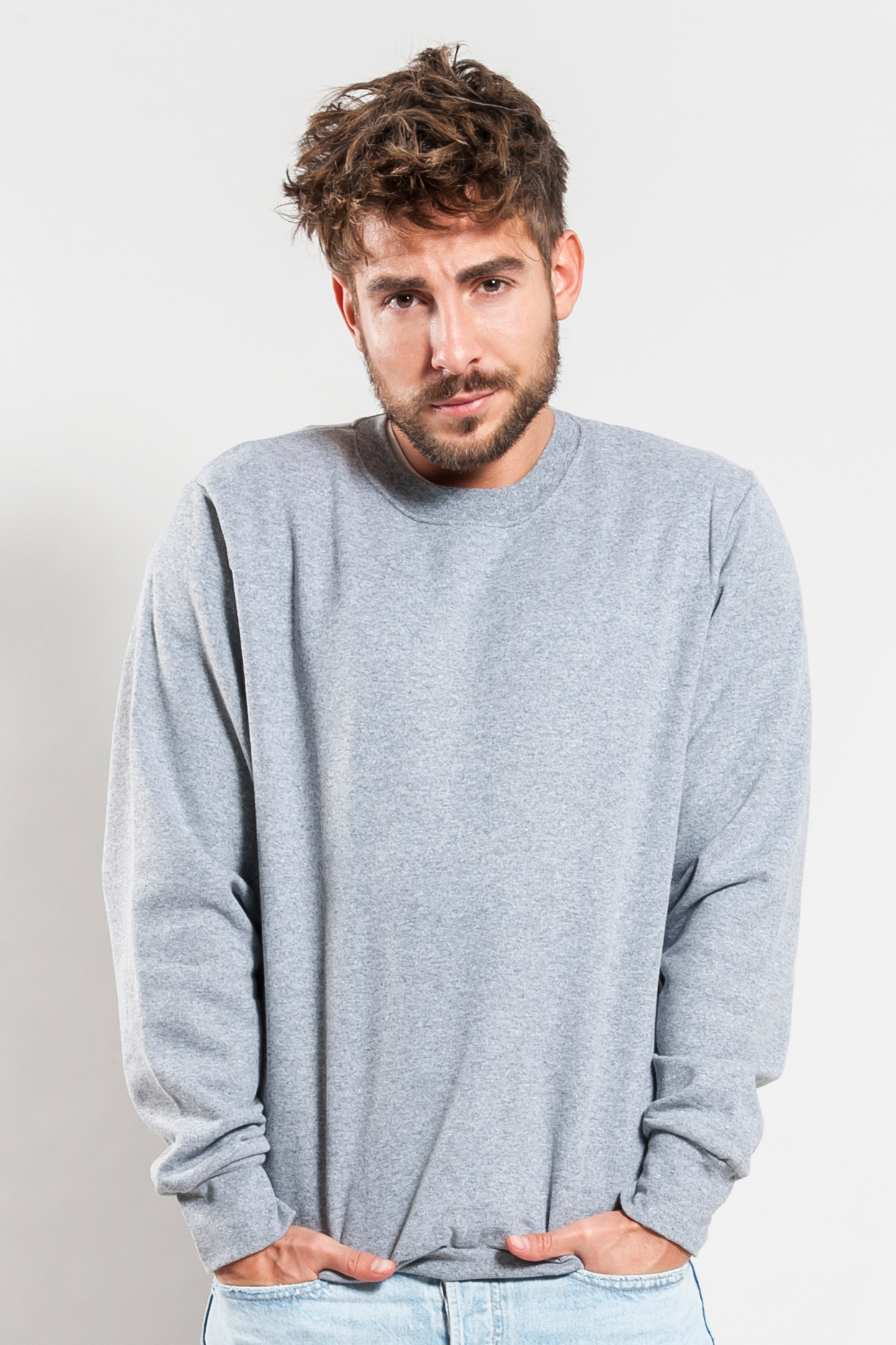 Felpa F/Terry G/C 70/30% Cot/Pol 240 gr/m2 Nero S