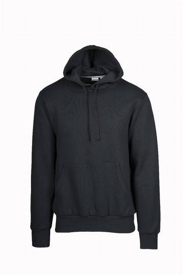 Felpa french terry cappuccio  - 12 - Nero