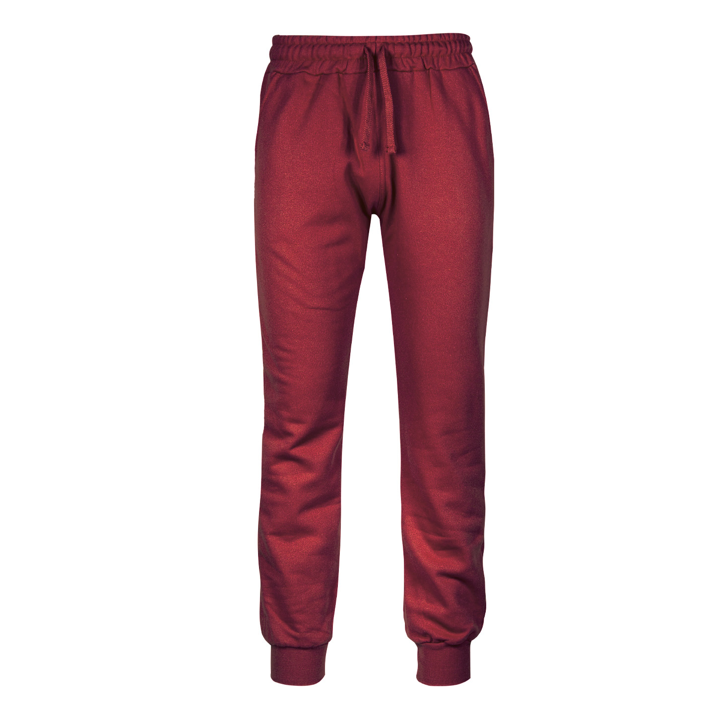 Pantalone Fit Felpato 70/30% Cot/Pol 280 gr/m2 Nero XS - 48 - Bordeaux Sport XXS 1/2 anni