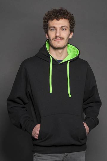 Felpa cappuccio contrast - Felpa cappuccio contrast