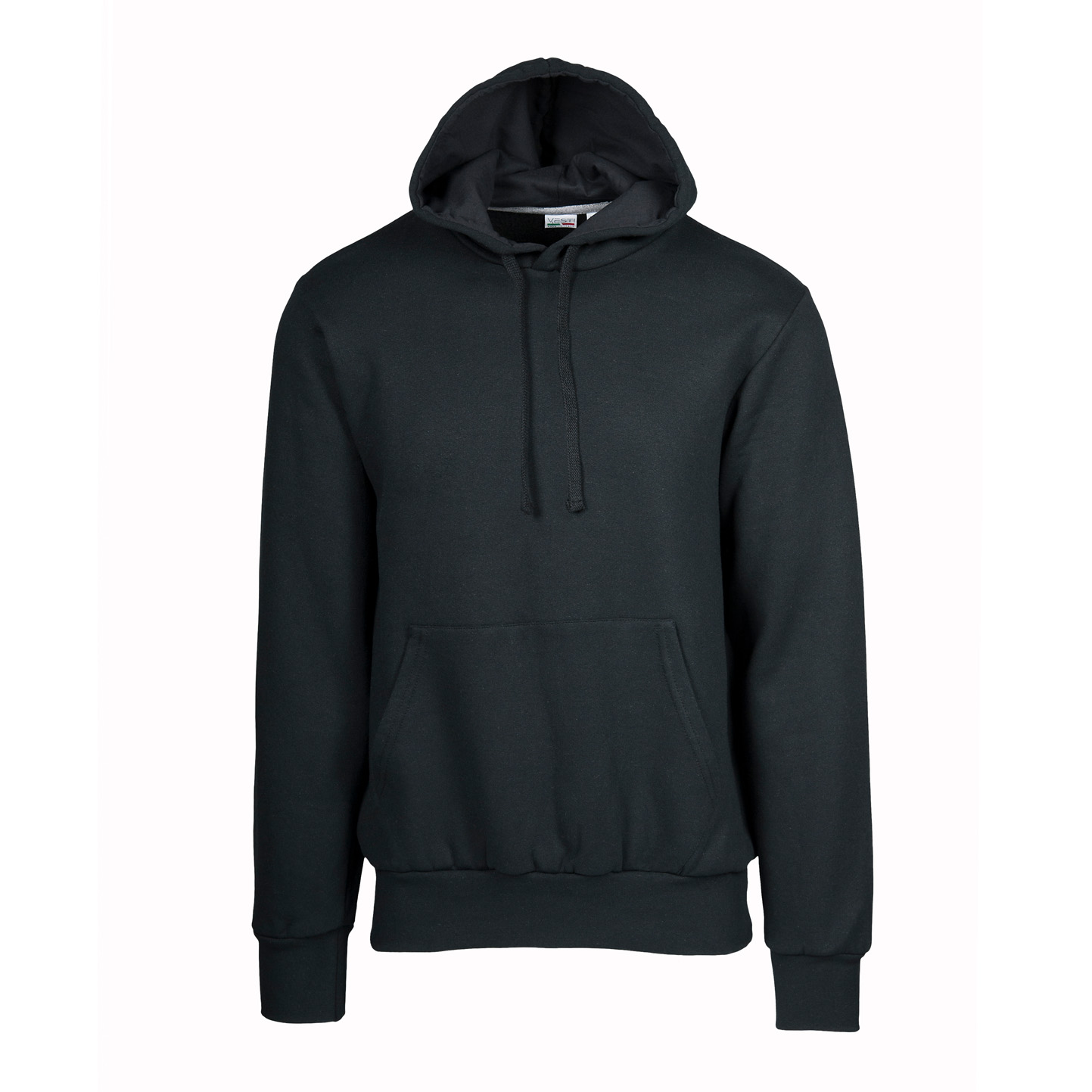 Felpa ECO Capp. Unisex 50/50% Cot/Pol Ric. 280gr/m Nero ECO XS - 12E - Nero ECO