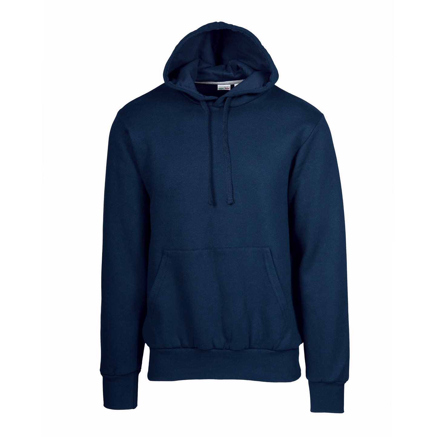 Felpa ECO Capp. Unisex 50/50% Cot/Pol Ric. 280gr/m Nero ECO XS - 18E - Blu ECO