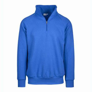 Felpa french terry collo zip - 27 - Royal Sport