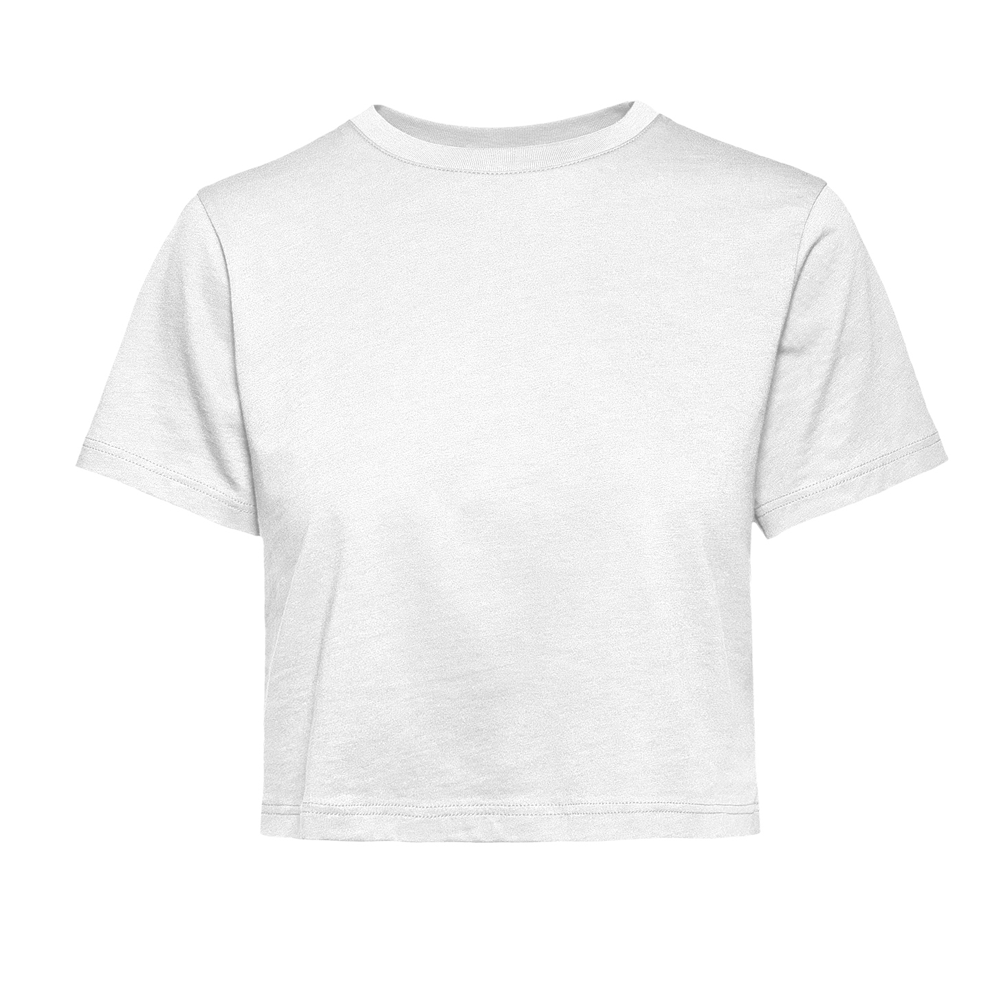 T-Shirt Corta Donna G/C M/C 100% Cot. 140 gr/m2 Grigio Melange Light XS - Bianco XS