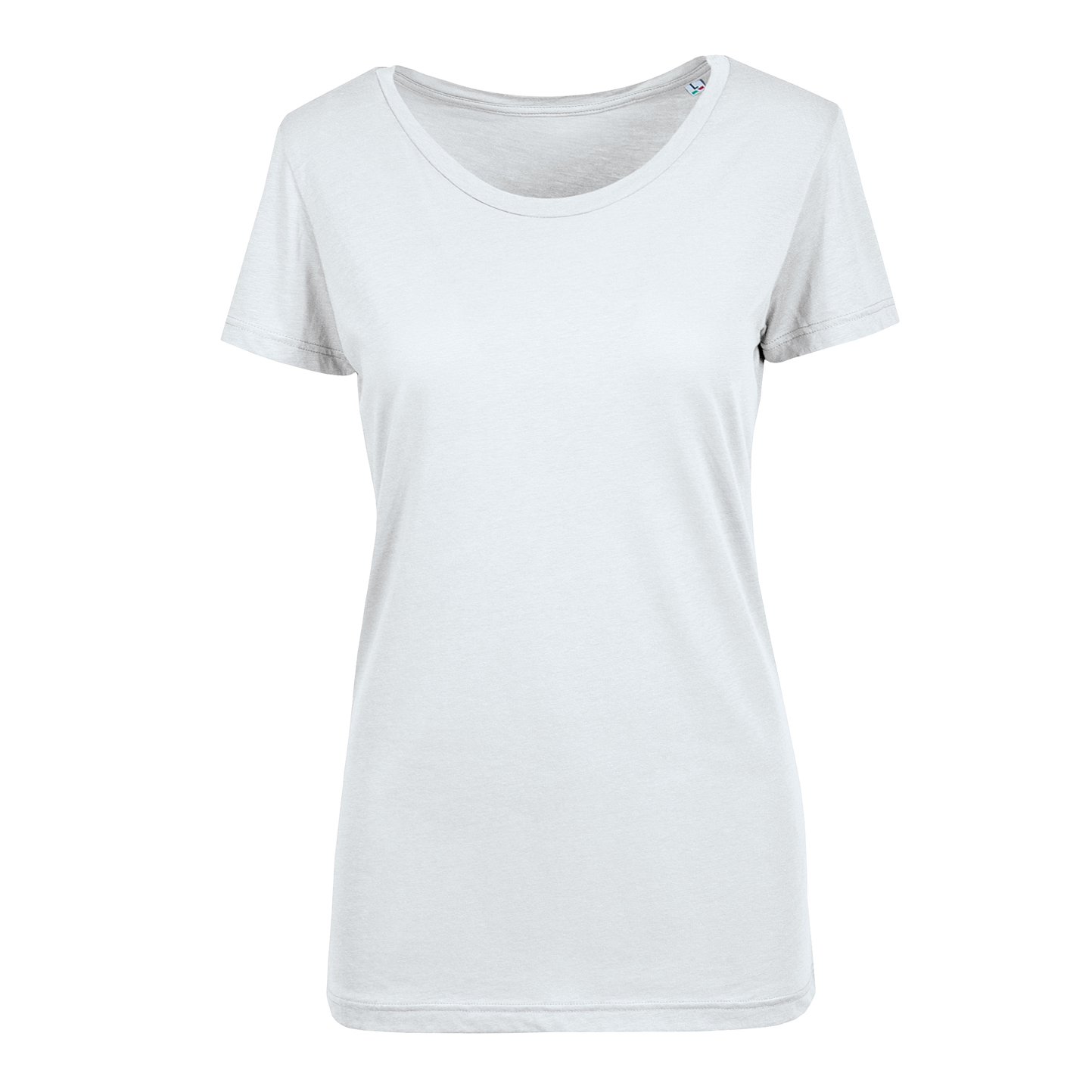 Maglia Donna Modal C/T M/C 50/50% Cot/Mod 110 gr/m Nero S - 99 - Bianco XS