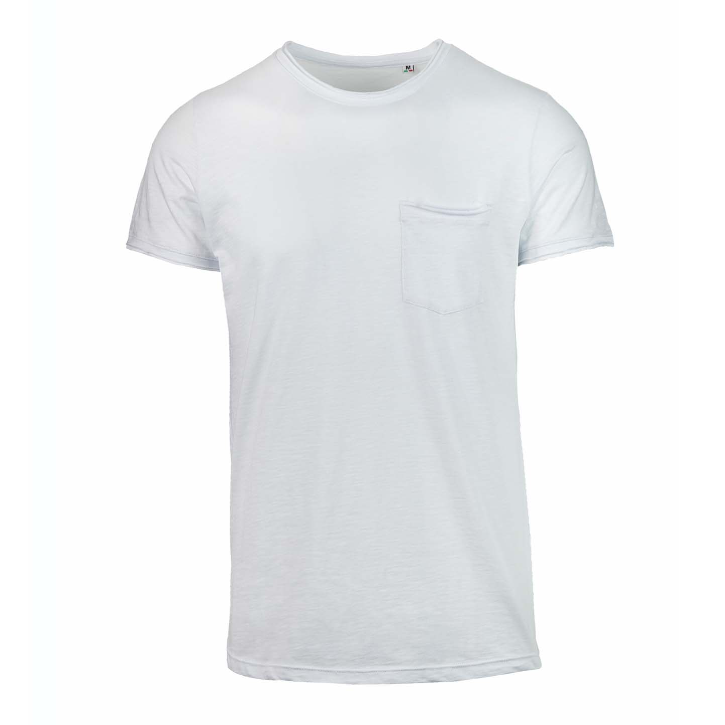 Maglia Fiammata Tas. C/T M/C T/V 100% Cot 145 gr/m Antracite S - 99 - Bianco XS