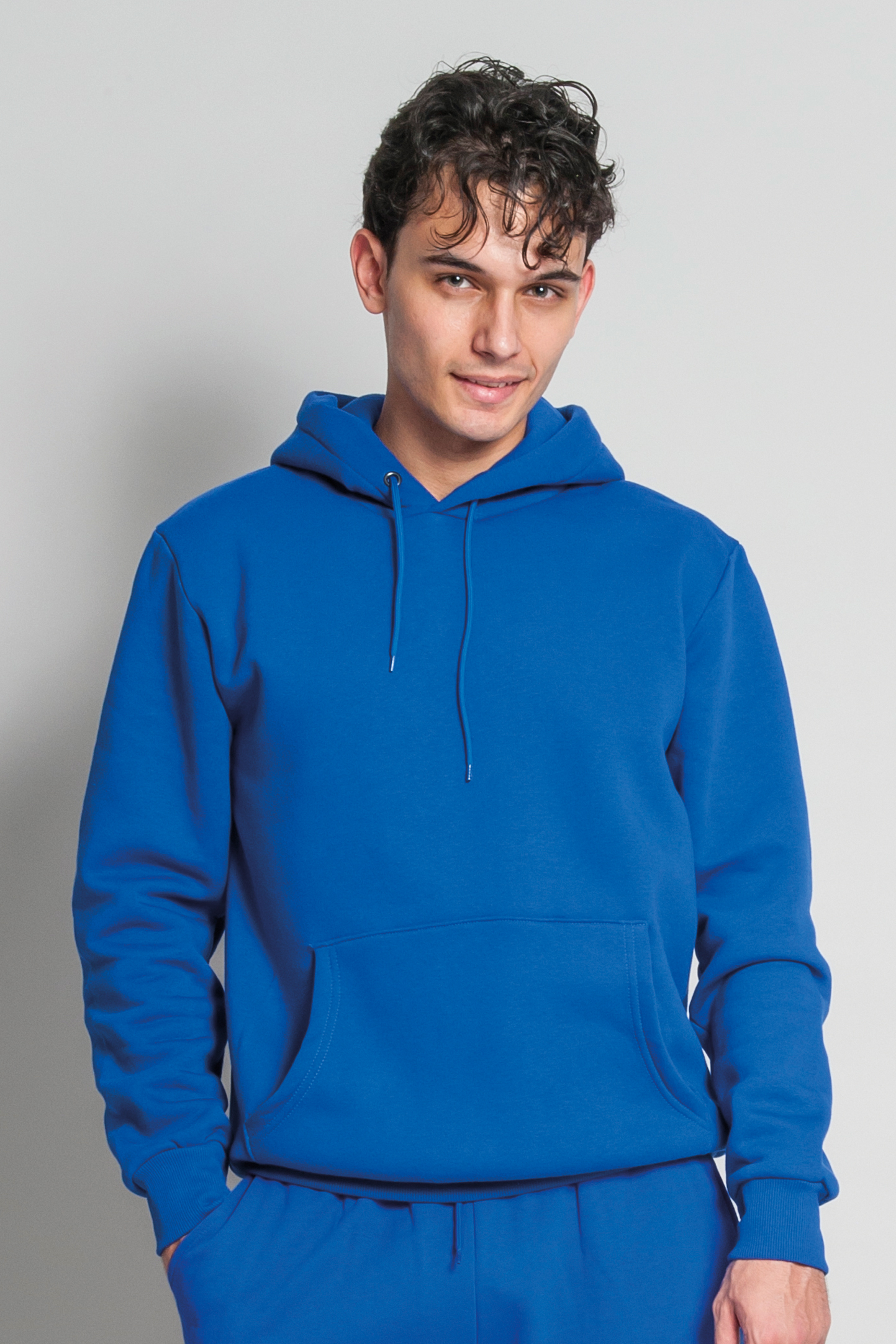 Felpa Soft Capp. 75/25% Cot/Pol 320 gr/m2 Nero XS