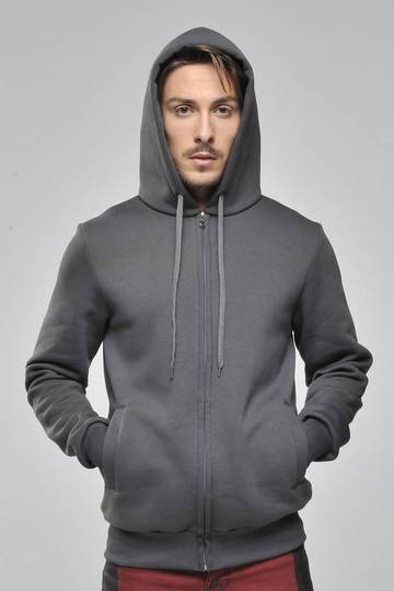 Felpa soft cappuccio zip - Felpa soft cappuccio zip