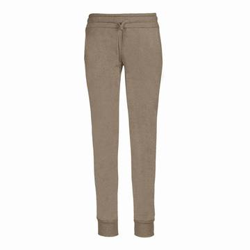 Pantalone New Fit donna in felpa soft - TB - Tabacco