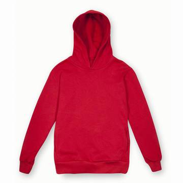 Mya Felpa Soft con cappuccio Urban fit unisex - RO - Rosso