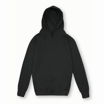 Mya Felpa Soft con cappuccio Urban fit unisex - 12 - Nero