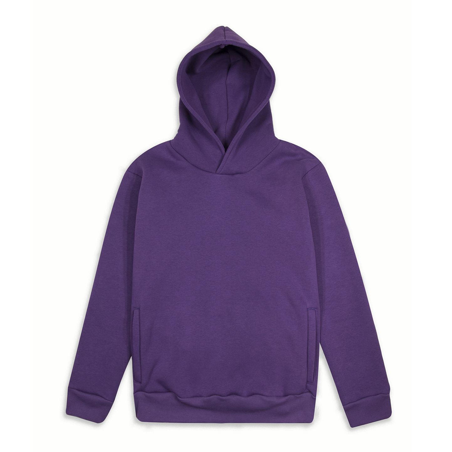 Felpa Soft Capp. Urban Fit 75/25% Cot/Pol 320 gr/m Nero XS - VI - Viola XS