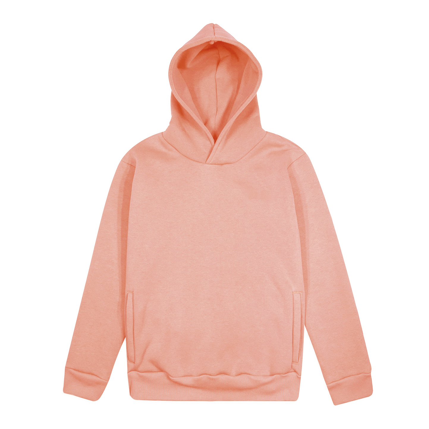 Felpa Soft Capp. Urban Fit 75/25% Cot/Pol 320 gr/m Nero XS - AL - Albicocca XS