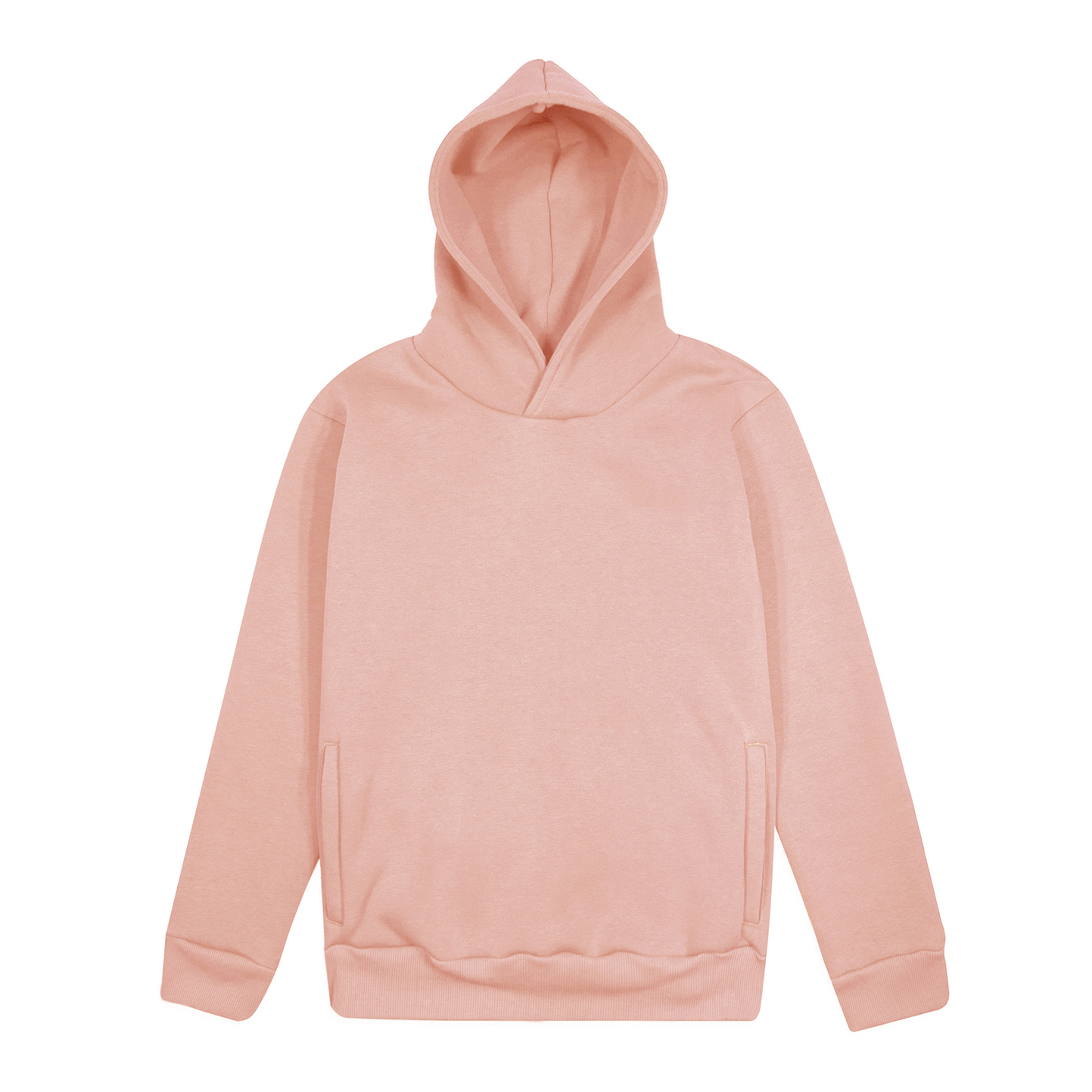 Felpa Soft F/T Capp. Urban Unisex 100% Cot 320 gr. Nero XS - RP - Rosa Polvere XS