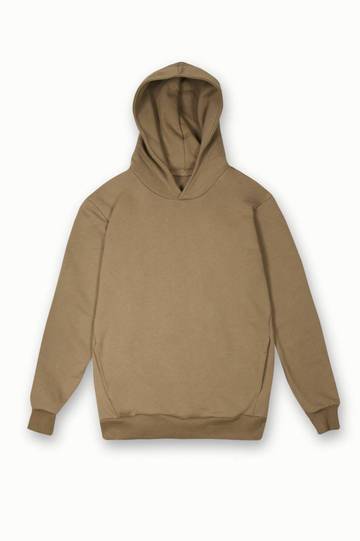 Sya felpa French Terry con cappuccio Urban fit unisex - TB - Tabacco