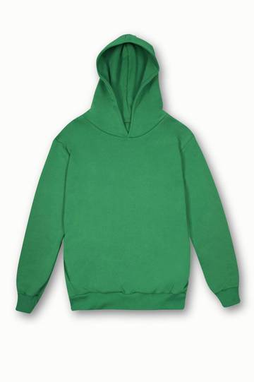 Sya felpa French Terry con cappuccio Urban fit unisex - BS - Verde Militare