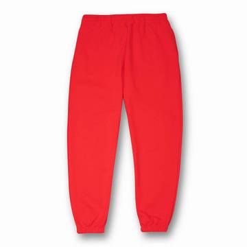Tommy pantalone Urban fit in felpa French terry unisex - RO - Rosso