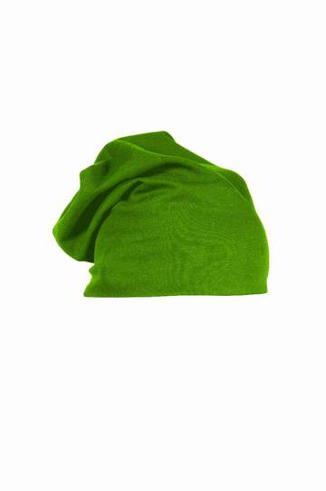 Unisex beanie cap Grigio Melange - VA - Verde Acido