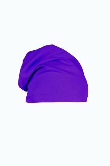 Unisex beanie cap Grigio Melange - OR - Orchidea
