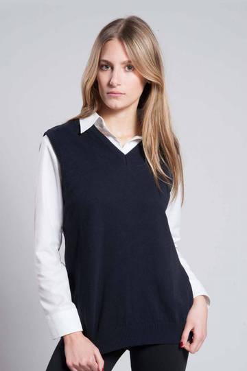 Pullover unisex gilet collo V