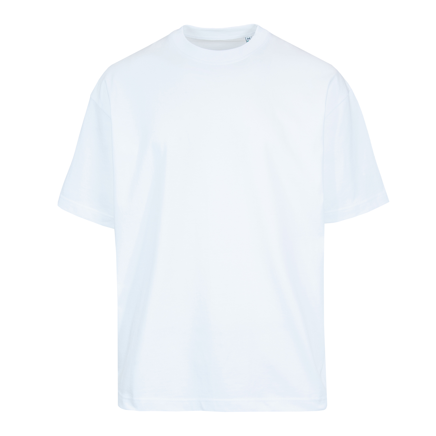 Maglia Over G/C M/C 100% Cot. 180 gr/m2 Nero XXS - 99 - Bianco XS