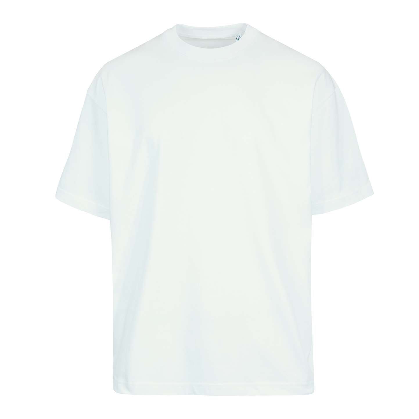Maglia Over G/C M/C 100% Cot. 180 gr/m2 Nero XXS - 98 - Bianco Panna S